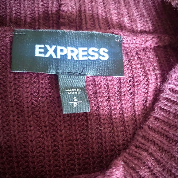 Express Cold Shoulder Sweater - Picture 3 of 9